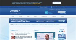 Desktop Screenshot of ecancer.org